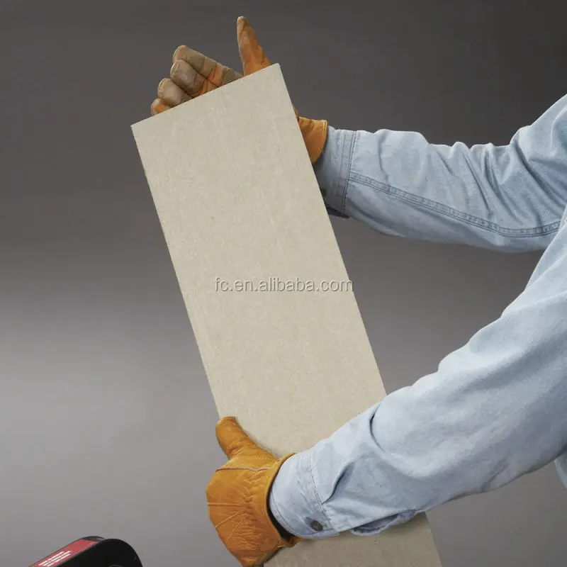 
7.5mm thick Smooth and Wood Grain Fiber Cement Weatherboards plank for residential cladding 