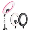 Kernel Big LED Ring Light Photography Studio 18 Inch LED Ring Light Kit With Phone Holder 60W Dimmable Bi-Color 3000k-6000k