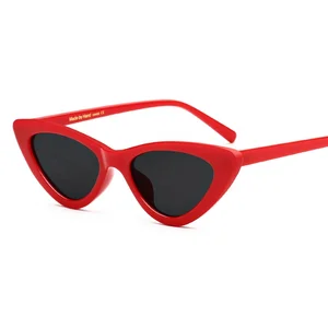 Wholesale Custom Logo Cat Eye UV400 2019 Triangle Sun Glasses For Women