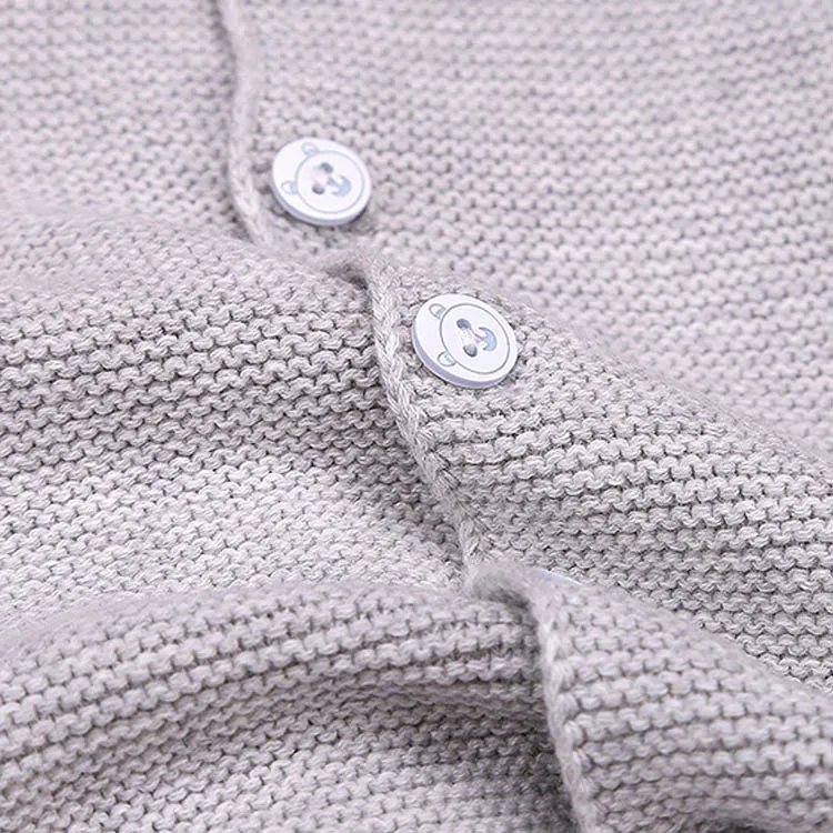 Factory wholesale stock cotton knit newborn baby clothes boys and girls clothing sets