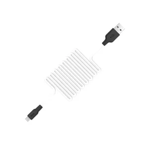 Silicone USB to Micro USB Data Charging Cable