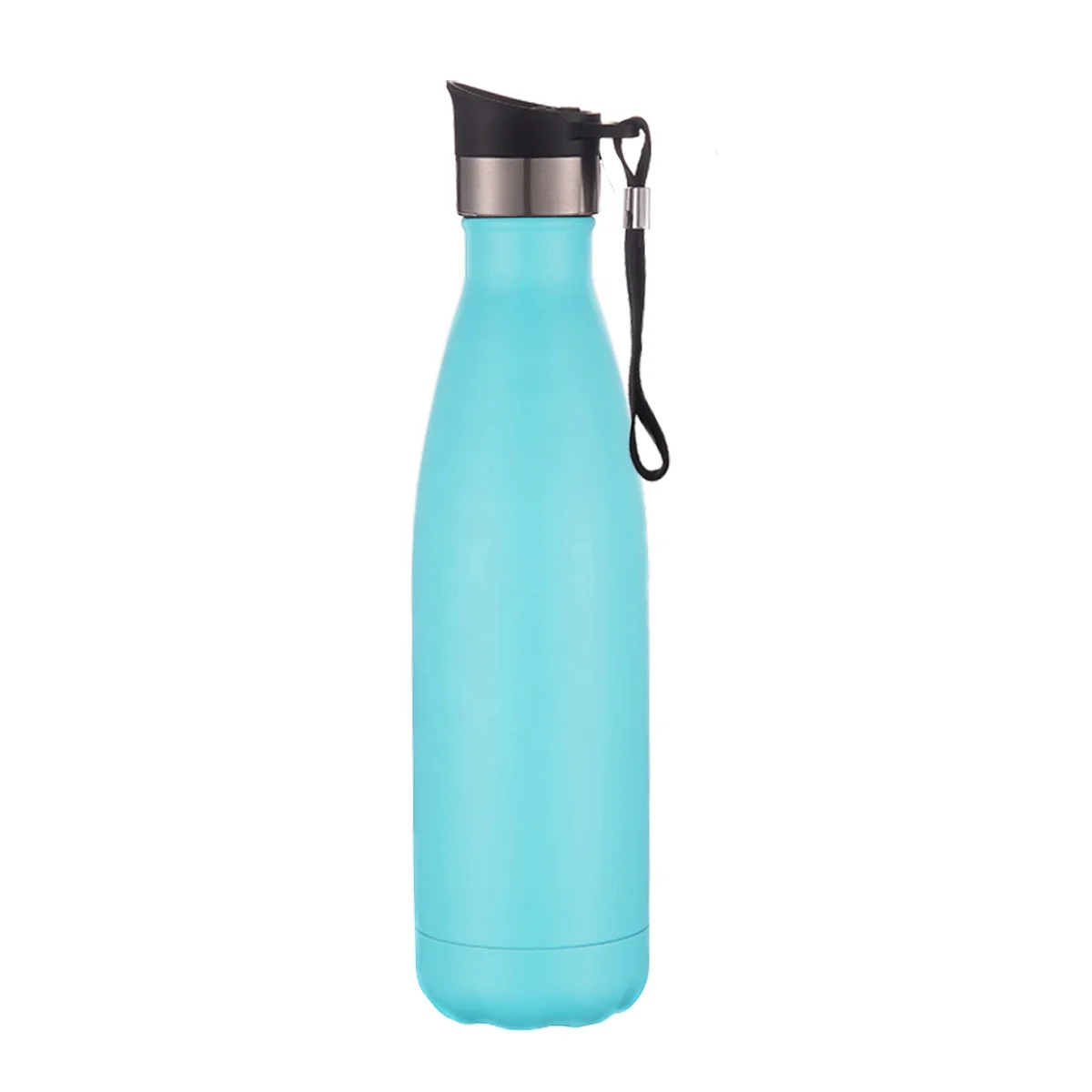 

2019 Promotional alduts vacuum Sport custom Water Bottle With Strap