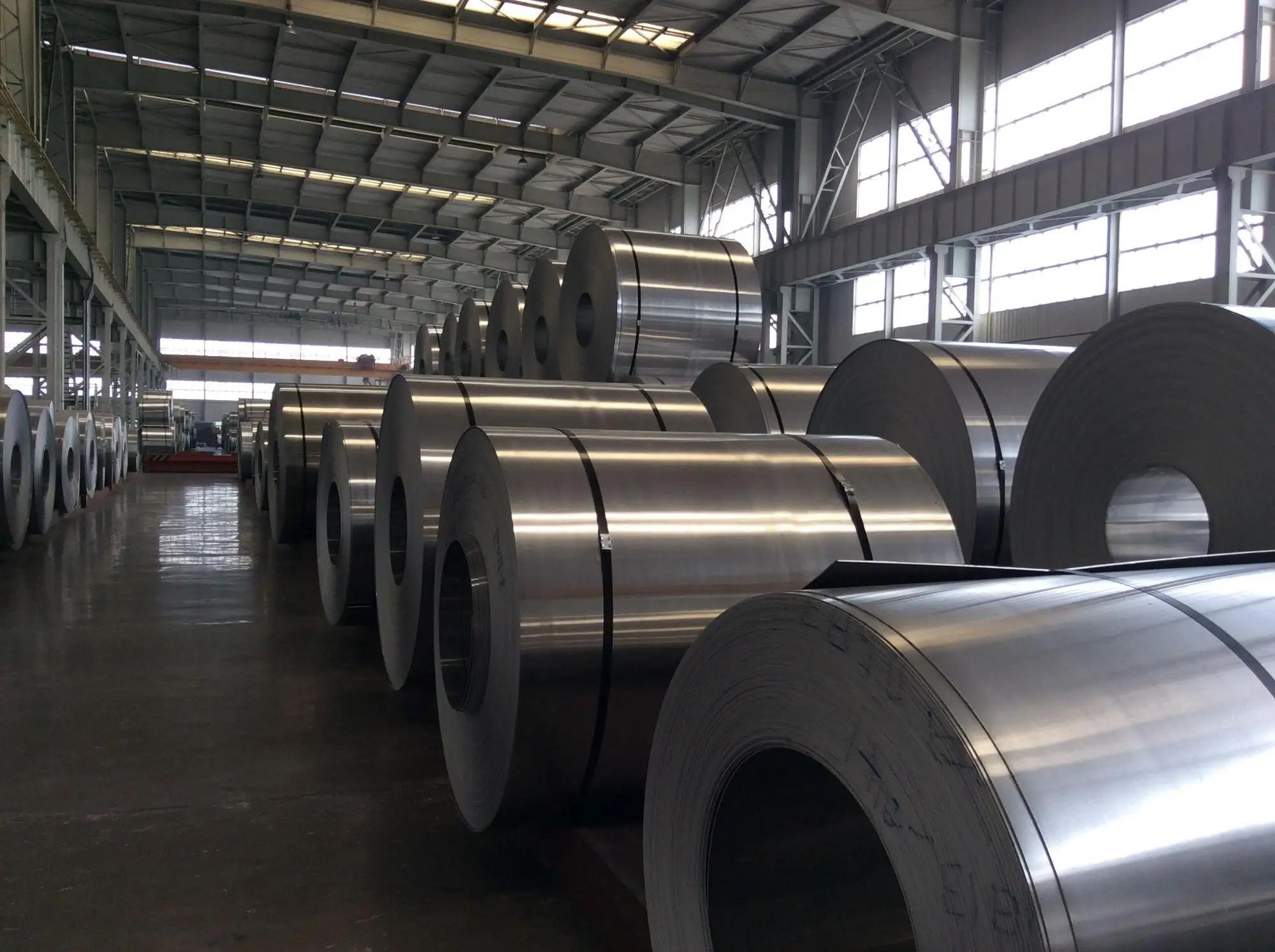 2018 Pvc Film Coated Aluminum Plain Coil For Construction Material