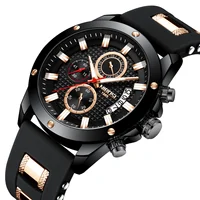 

NIBOSI 2333 Chorograph Men Watches military/Sport/army Watches For Men 2018 Luxury Brand Waterproof Outdoor Watch