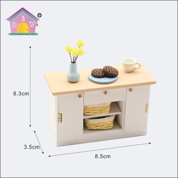 Wholesale Dollhouse Miniatures Furniture Miniature Wooden Dollhouse