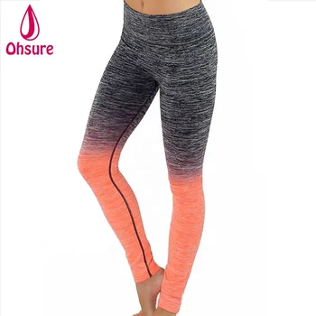 burnt orange workout leggings