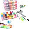 DIY Button Fastener Plastic Snap Pliers Plastic Resin Press Stud Cloth Diaper sets