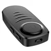 AGETUNR J19 Car Bluetooth 5.0 digital audio receiver 3.5mm Stream Wireless AUX mp3 player Build in mic hands-free car kit Black