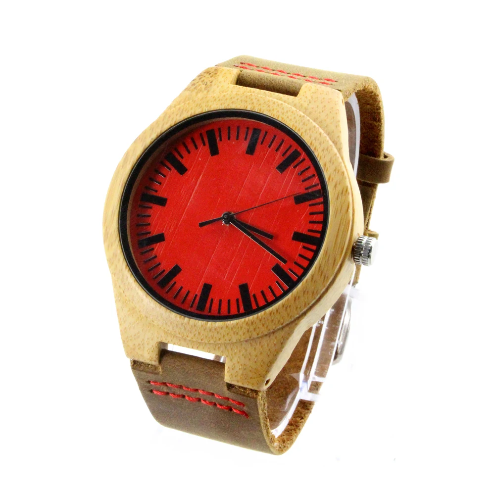 

Wood Case With Big Face Japan Movement Wholesale Chinese Watch For Sale Slim Watch Movements Miyota, Wooden