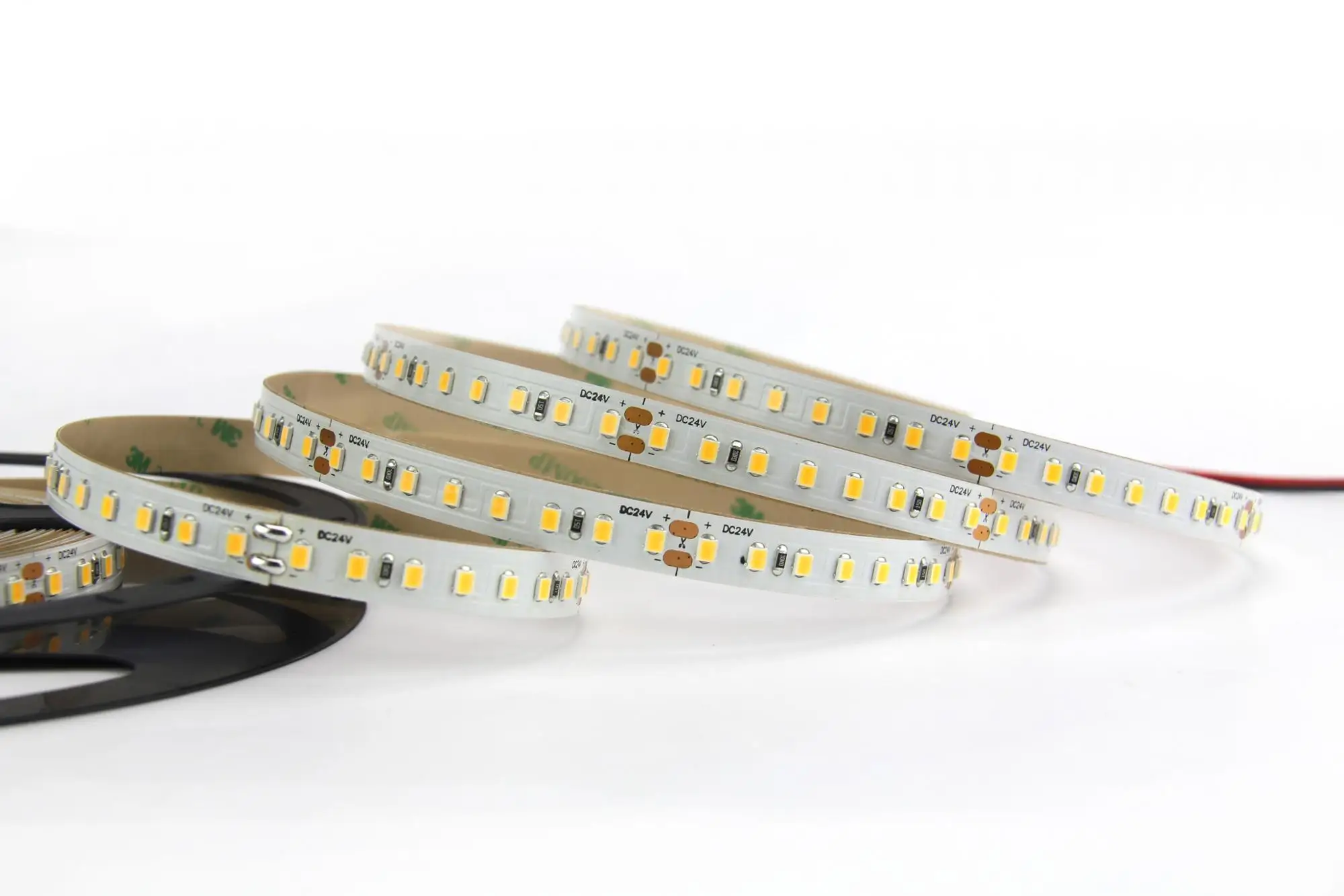 High luminous efficiency 224 led per meter natural and bright smd 2835 led strip lighting