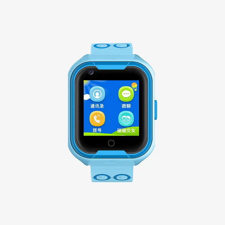 

Q403 IP67 Waterproof Kids 4G Smart Watch With Camera And Sim Card, Blue;purple
