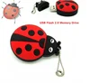 new design cute Ladybug Pen drive Beetle usb flash drive memory stick storage device 4g 8g 16g 32g