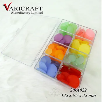 Plastic Jewelry Organizer With 8 Compartments For Small Seed Bead