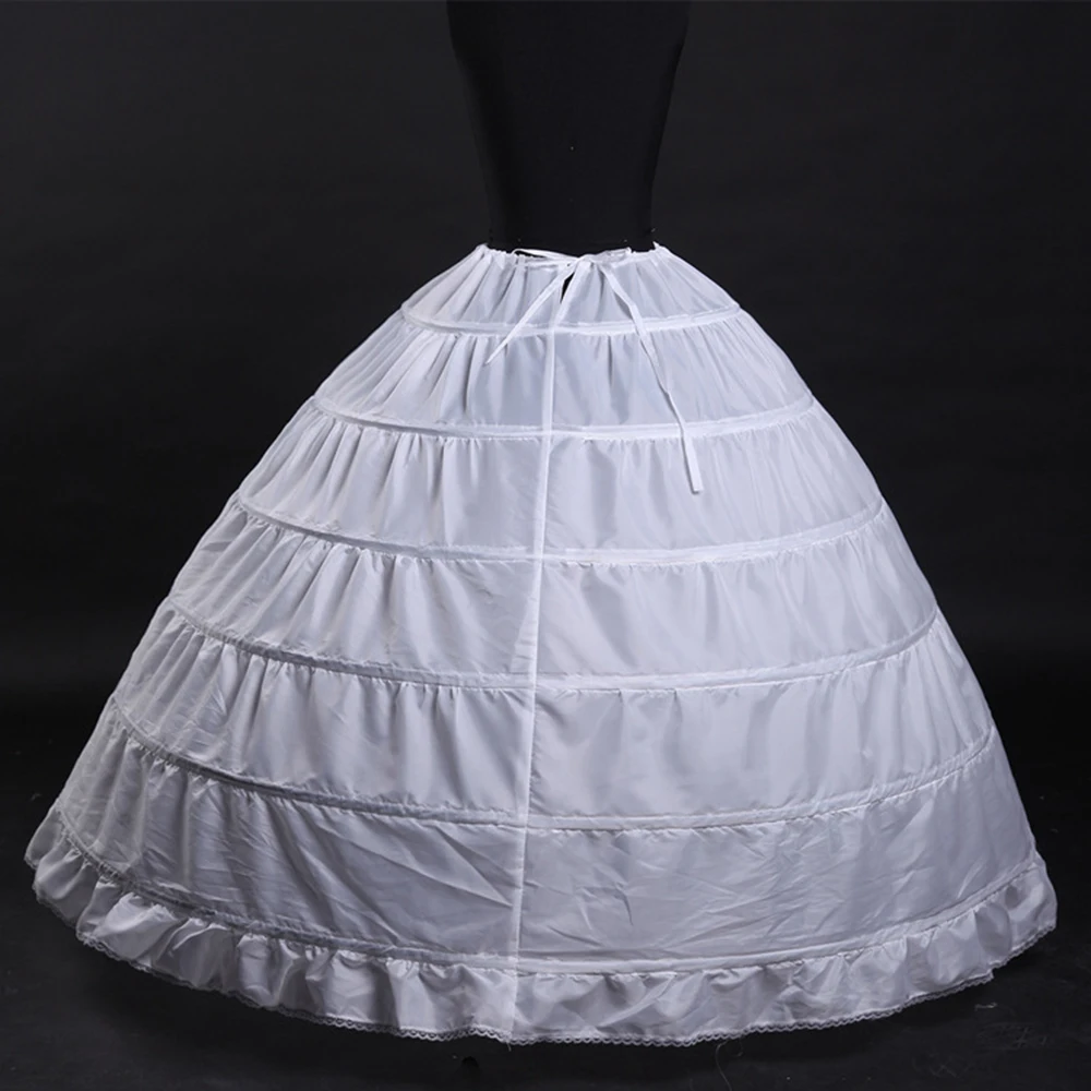 
long White under skirt Net Crinnolines Petticoat for flower girl dresses and wedding dresses 