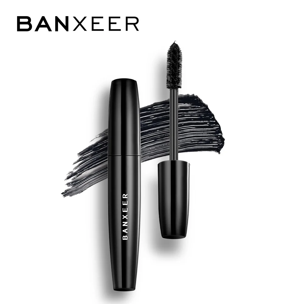 

BANXEER 2019 New Mascara Waterproof Black 3D Fiber Lash Mascara, Transparent