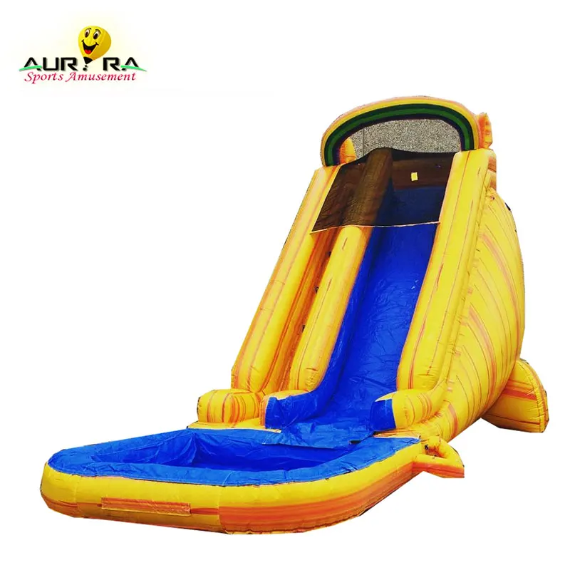 

Outdoor inflatable swimming pool slide with prices, Customized