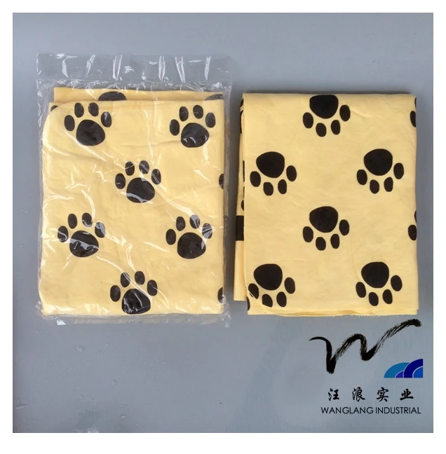 
PVA Pet Bath Towel/Cleaning Towel For Dogs 