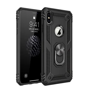 Ultra Slim Ring Holder Case iPhone X