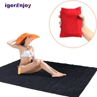 

mini waterproof outdoor picnic pocket travel blanket