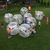 New Clear red point inflatable human sized soccer bubble ball for kids
