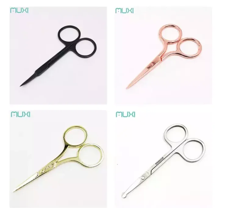 Mustache & Beard Trimming Men's Grooming Scissors Stainless Steel Mini