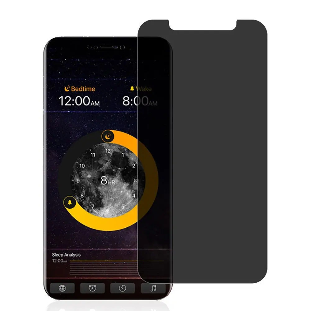 Wholesale Cell Phone Accessories For Iphone x Privacy Screen Protector Tempered Glass