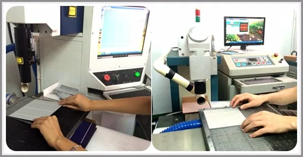 01 LASER Slicing Machine solar panel