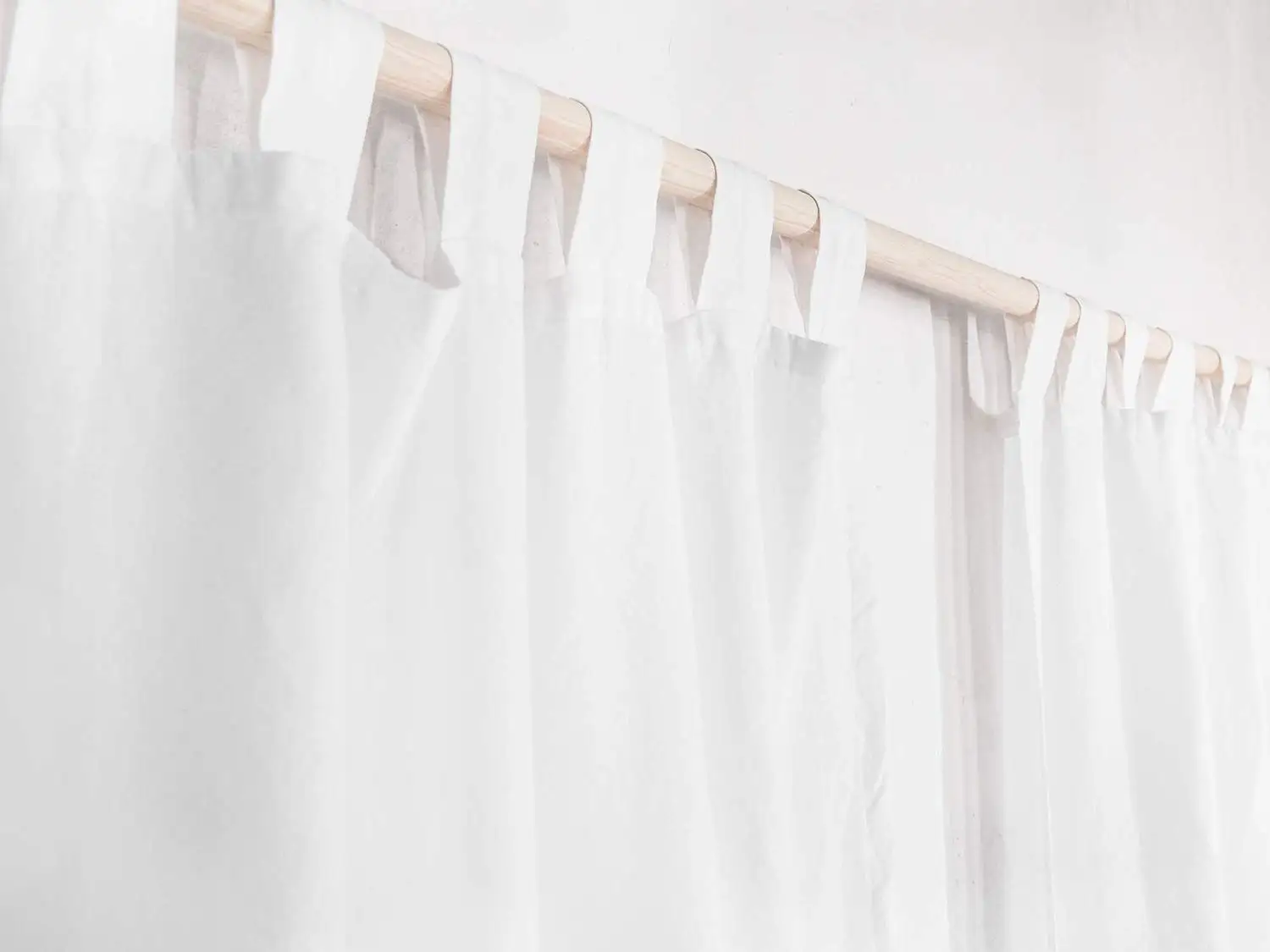 Buy Tab Top Linen Curtain Panel White Homey Style Linen Drapes In Cheap Price On Alibabacom