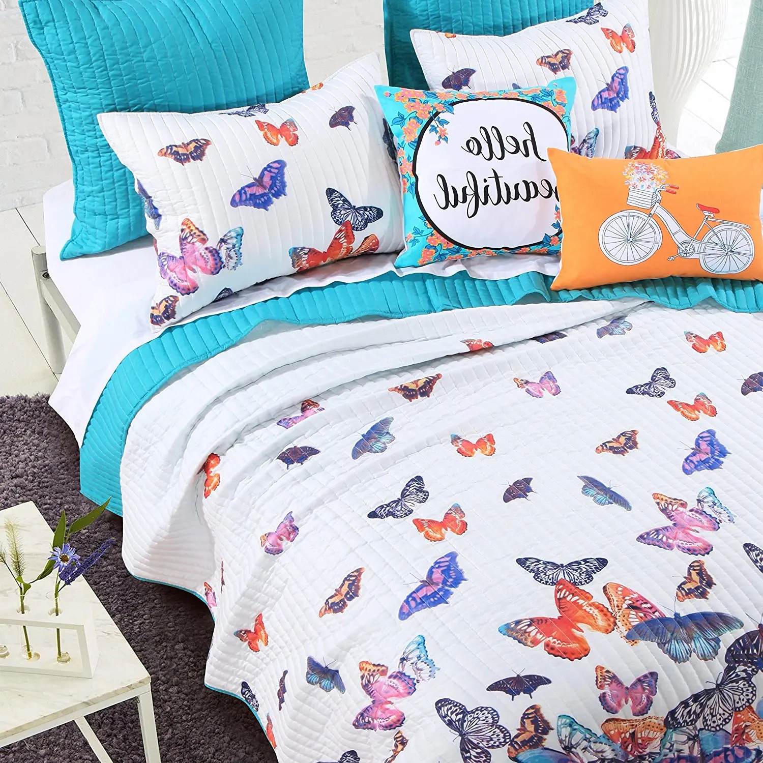 Cheap Purple Butterfly Bedding Set, find Purple Butterfly Bedding Set ...