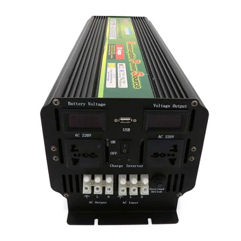 12v/24v 220v 5000w Inverter With Battery Charger Ups Big  