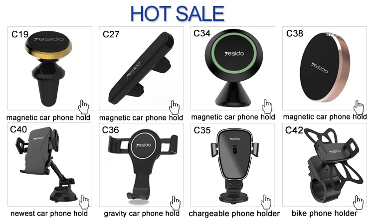 Newest Arrival 360 Angle Adjustable Car Phone Mount Stand 4 - 7 Inch Car Holder Mobile Phone