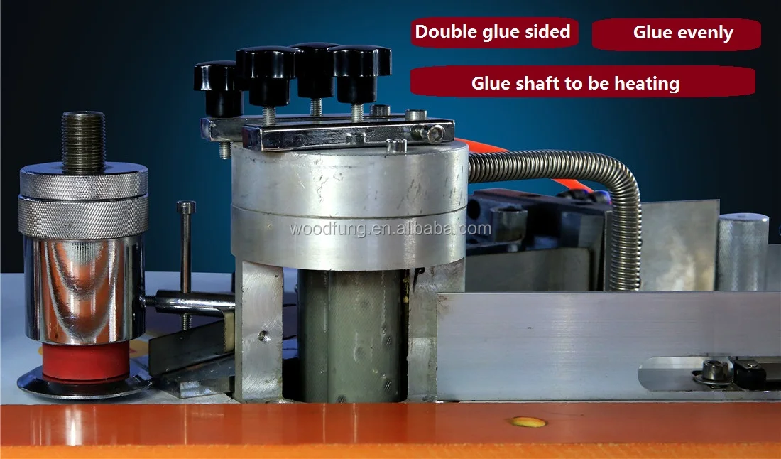 WF50D all in one woodworking machinery wood edge banding machine