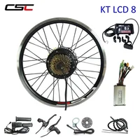 

LCD 8 display electric E bike Bicycle Conversion Kit 36V 500w Rengeration 20'' 24'' 26'' 27.5'' 28'' 29'' 700C Front Rear Wheel