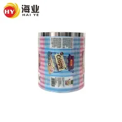 printed food packaging roll film