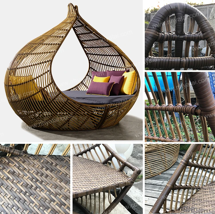 Boat Shape Queen Size Outdoor Sun Lounger Daybed Buy Daybeds For Sale