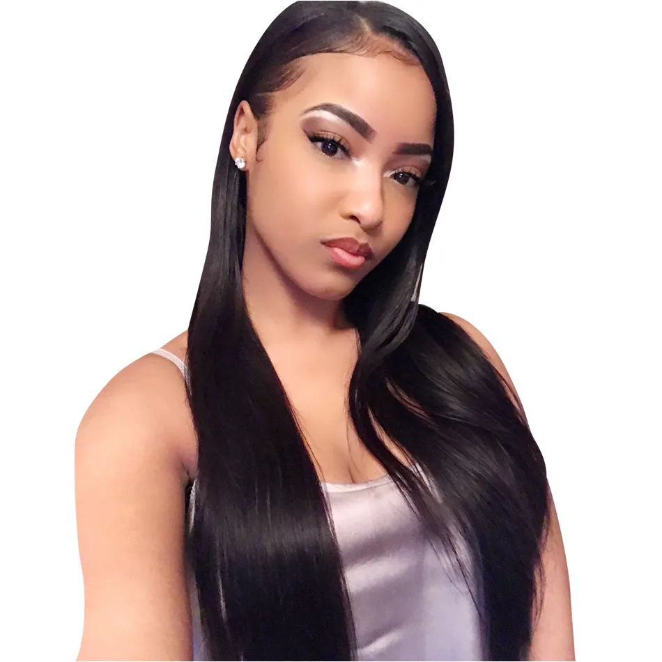 Gorgeous Virgin Brazilian Hair Lace Wigwidows Peak Full Lace Wigs For Black Womensally Beauty