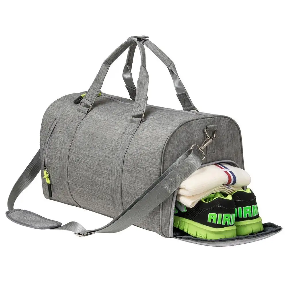 duffle with shoe compartment