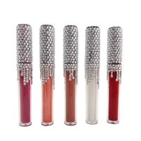 

KylieLipKit Makeup Lip Gloss 5 Colors Diamond Long Lasting Waterproof Glitter High Shine Lip Gloss and Matte Liquid Lipstick