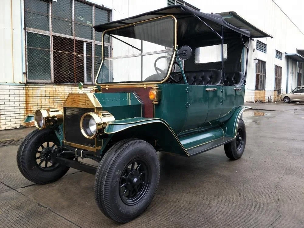 4 Seater City Tourist New Vintage car Electric Golf Cart
