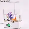 Mini desktop usb aquarium H0TNU smart fish tank
