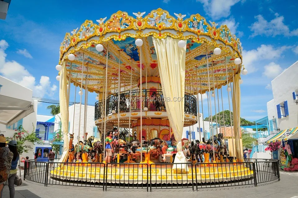 ride amusement park machine attractions electric merry go round