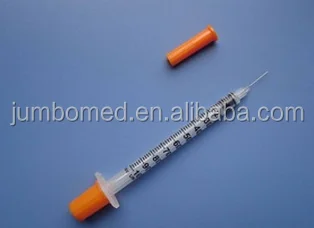 sterile 1ml Disposable Insulin Syringe With 29G Needle