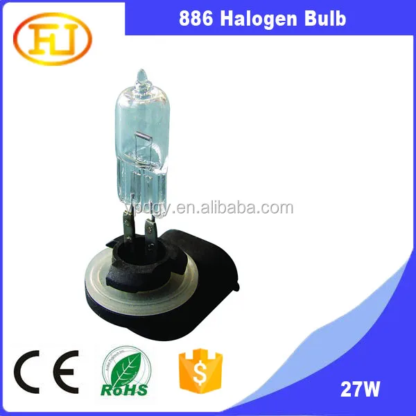 12v50w 886 PGJ13 base automotive halogen bulb