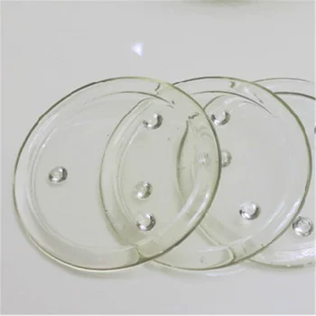 Plate Shape Candle Holder,White Clear Glass Candles - Buy Plate Shape ...