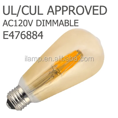 St64 amber 6 w filament led clip biljart verlichting, led-lichtbalk ... St64 amber 6 w filament led clip biljart verlichting, led-lichtbalk ...