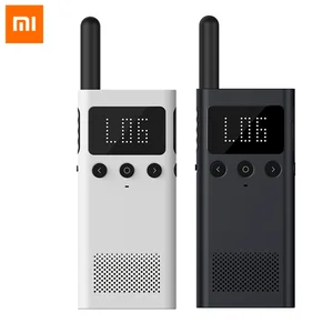 Original Xiaomi Mijia Smart Walkie smart Talkie With FM Radio Speaker Standby Smart Phone APP Location Share Fast Team Talk new