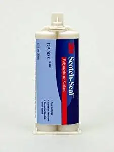 3M(TM) Scotch-Weld(TM) Polyurethane Sealant DP5001 Black, 1.7 fl oz/50 mL Duo-Pak, 12 per case