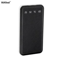 

Carbon fiber design power bank 10000mah fast charging power bank for promotion gift;10000mah lowest price power bank