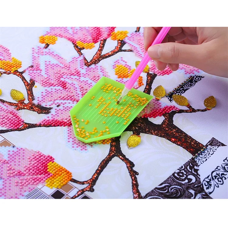 
New Arrival Luxury Diamond Painting Wall Clock 50*50CM Custom DIY Diamond Art Painting For Home Wall Decoration 