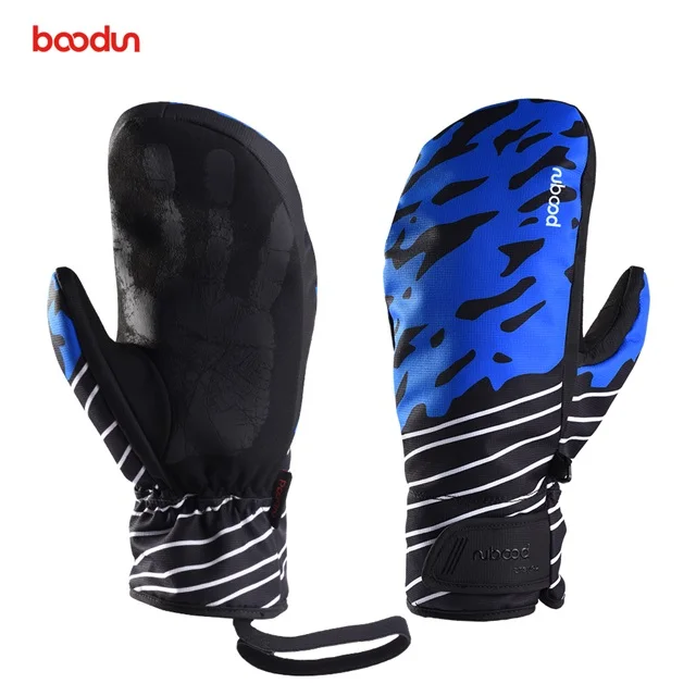

Boodun waterproof keep warm comfortable winter snow ski glove mitten